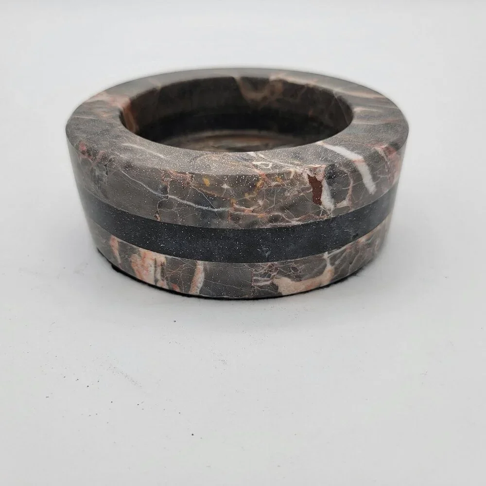 Vintage Solid Marble Wine Bottle Coaster